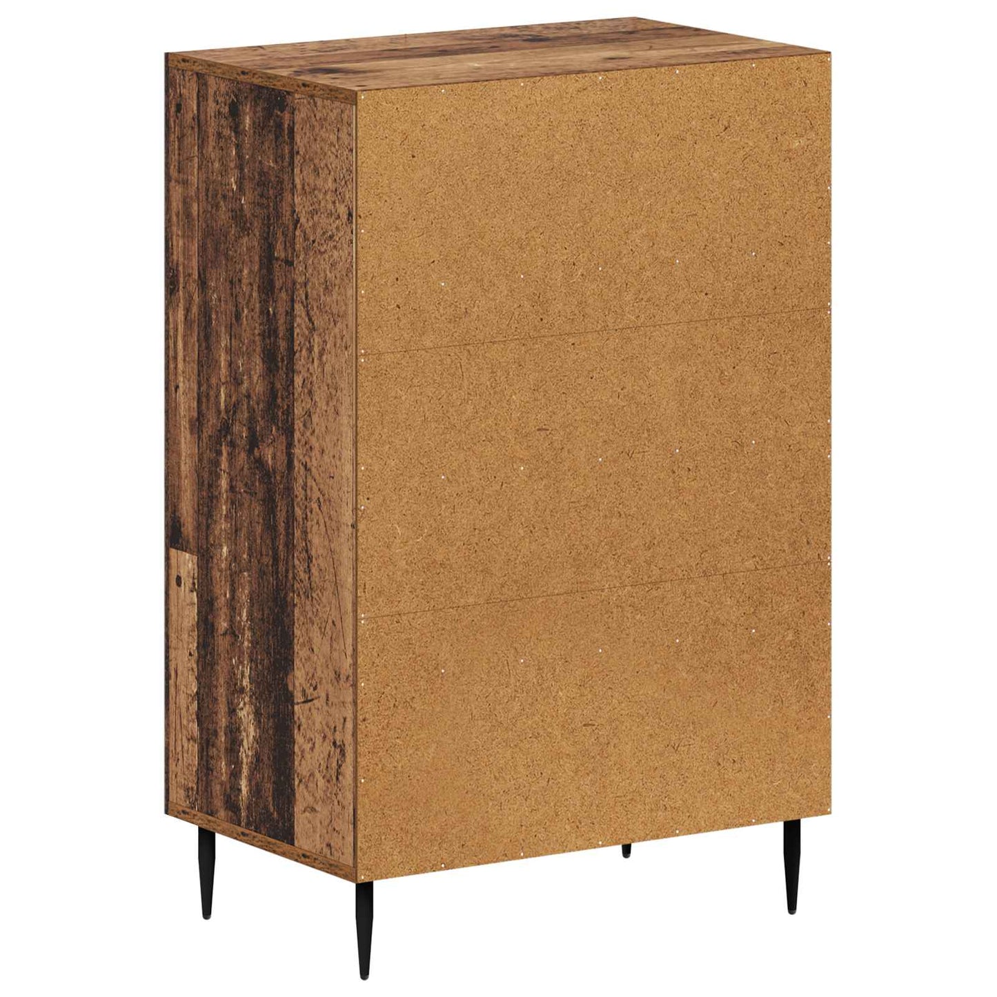 Badkamer Opbergkast HAARLEM Oud hout 59,5 x 31 x 80 cm