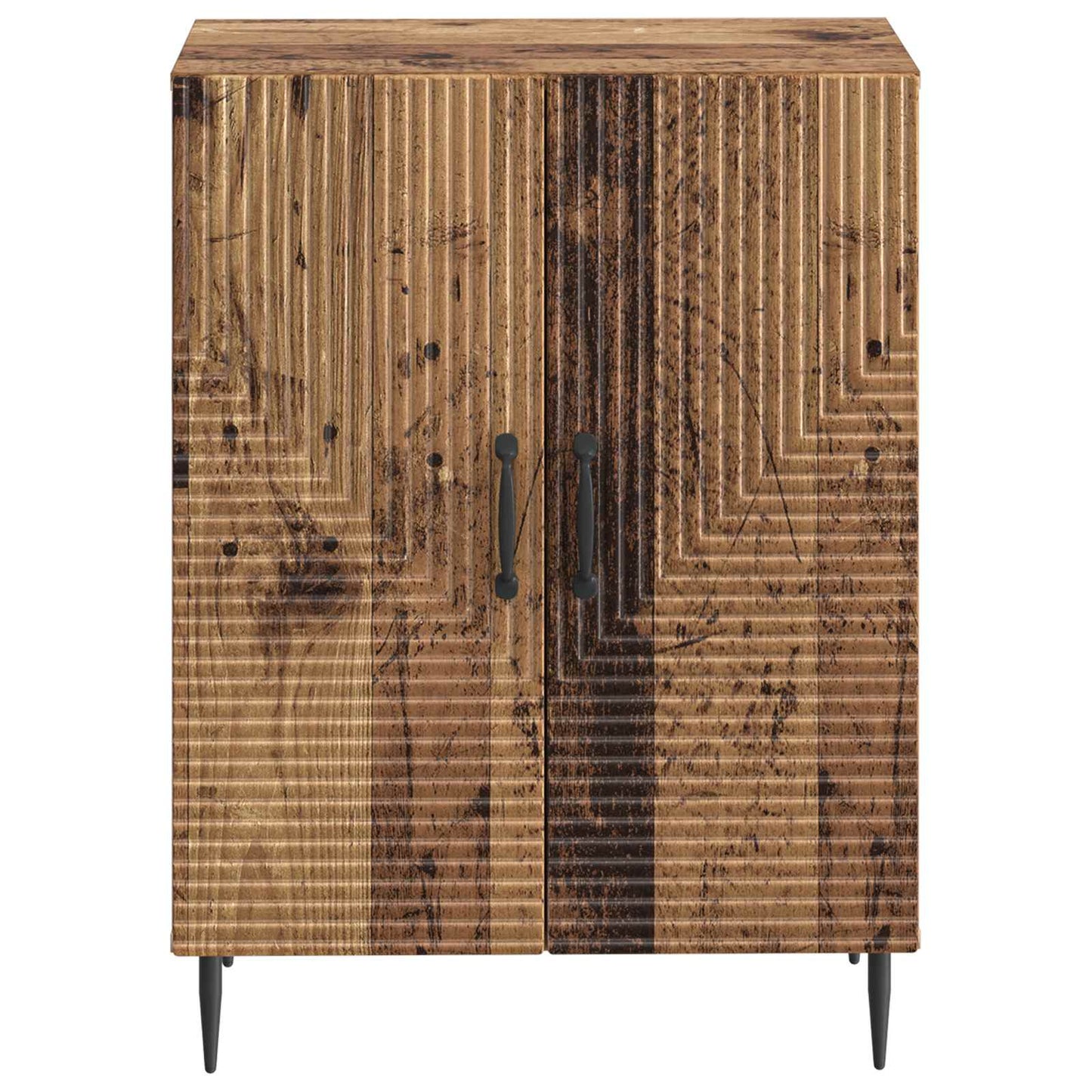 Badkamer Opbergkast HAARLEM Oud hout 59,5 x 31 x 80 cm