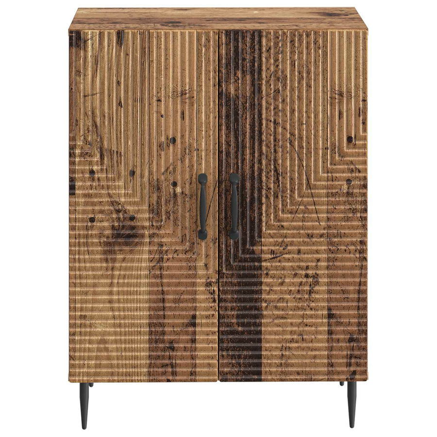 Badkamer Opbergkast HAARLEM Oud hout 59,5 x 31 x 80 cm