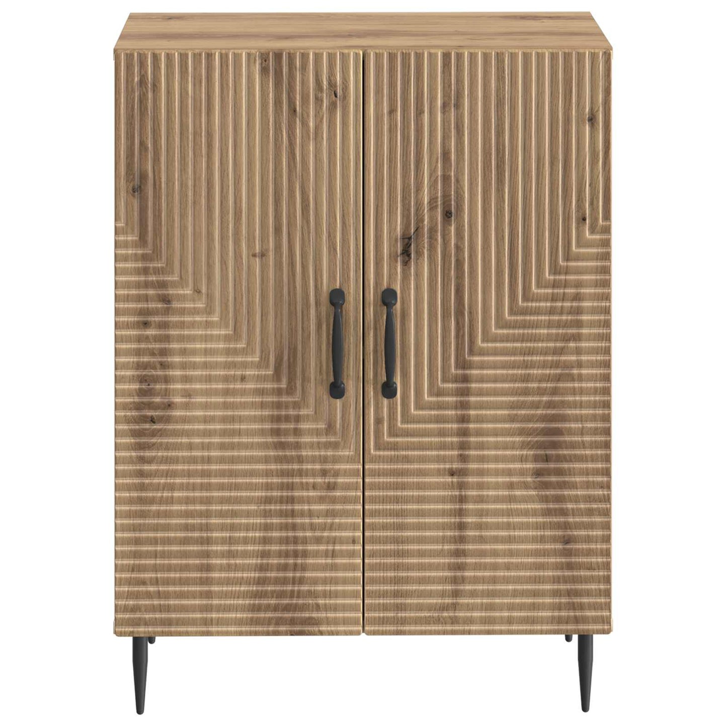 Badkamer Opbergkast HAARLEM Artisanaal eiken 59,5 x 31 x 80 cm