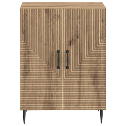 Badkamer Opbergkast HAARLEM Artisanaal eiken 59,5 x 31 x 80 cm