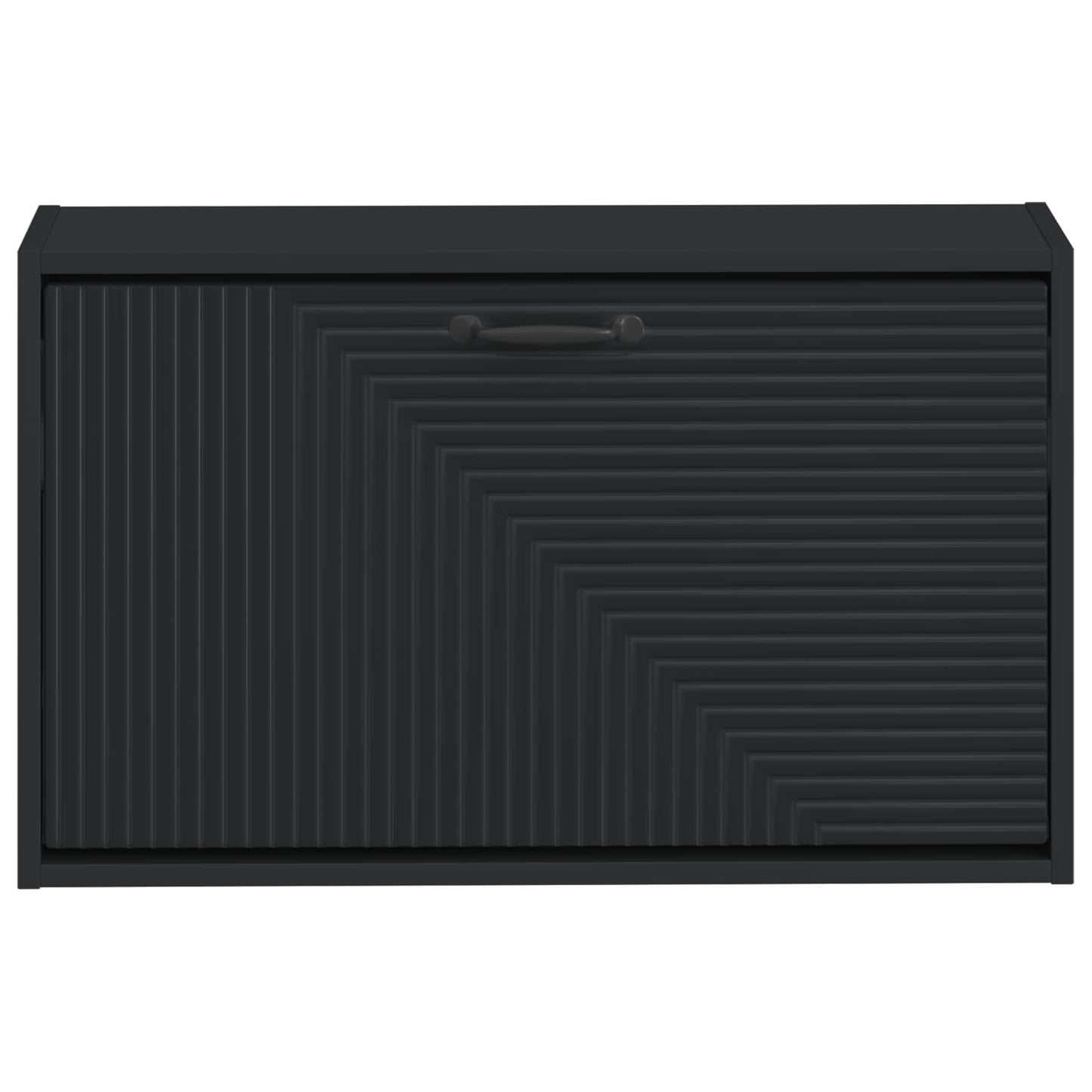 Wandgemonteerde Schoenkast HAARLEM 71 x 17 x 43 cm Bewerkt hout