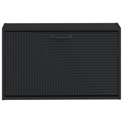 Wandgemonteerde Schoenkast HAARLEM 71 x 17 x 43 cm Bewerkt hout