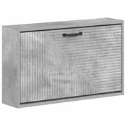 Wandmontage schoenkast 71x17x43 cm bewerkt hout