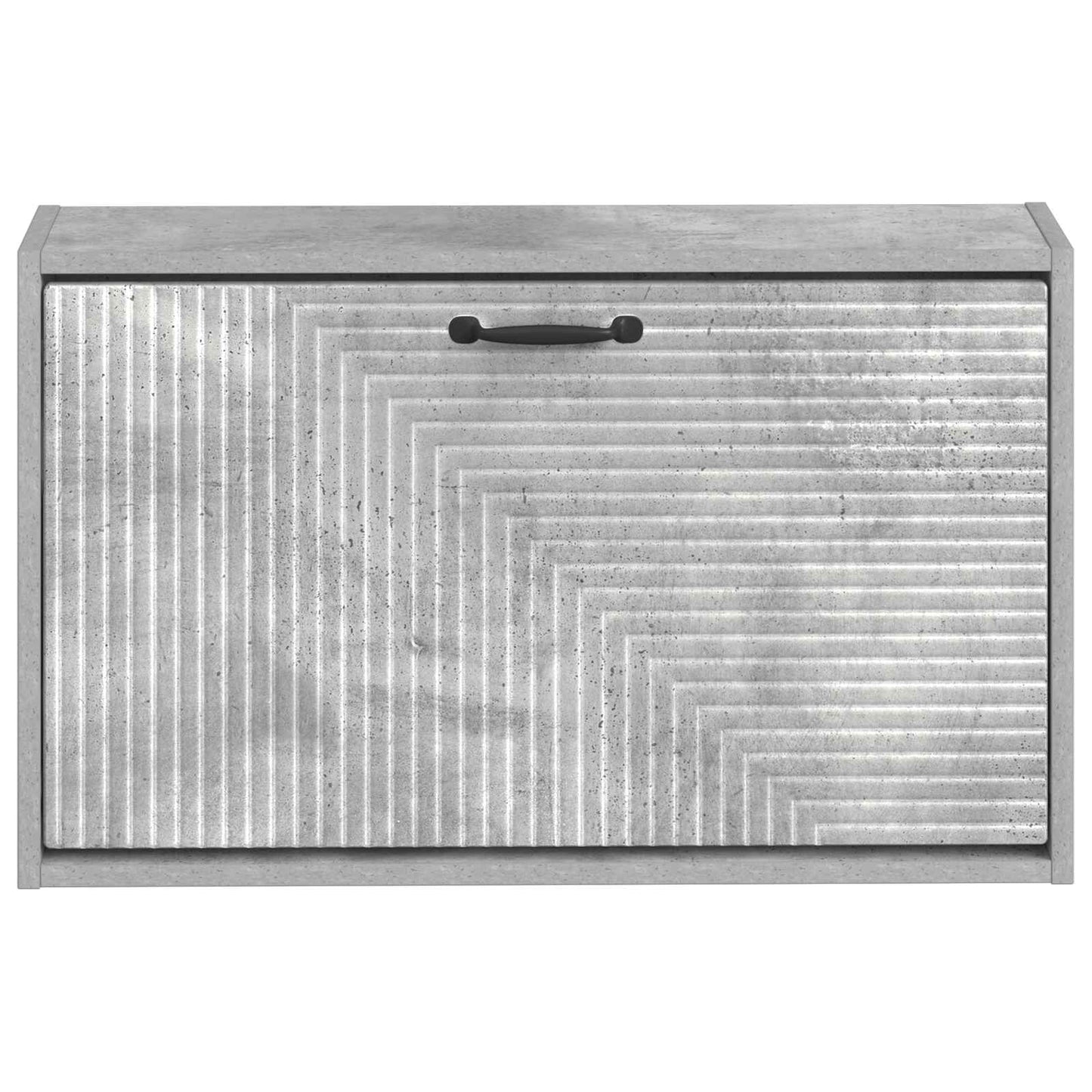 Wandgemonteerde Schoenkast HAARLEM 71 x 17 x 43 cm Bewerkt hout