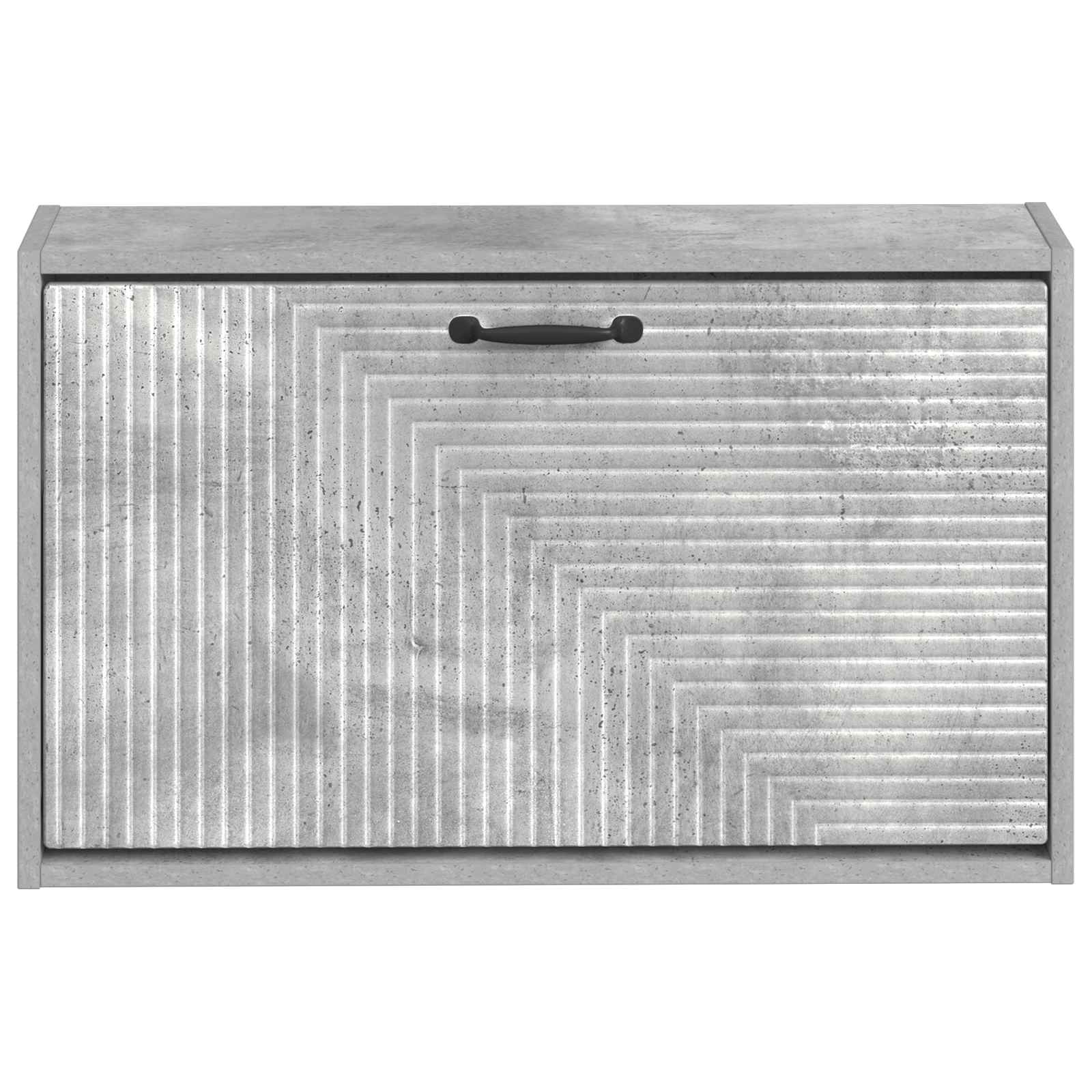 Wandgemonteerde Schoenkast HAARLEM 71 x 17 x 43 cm Bewerkt hout