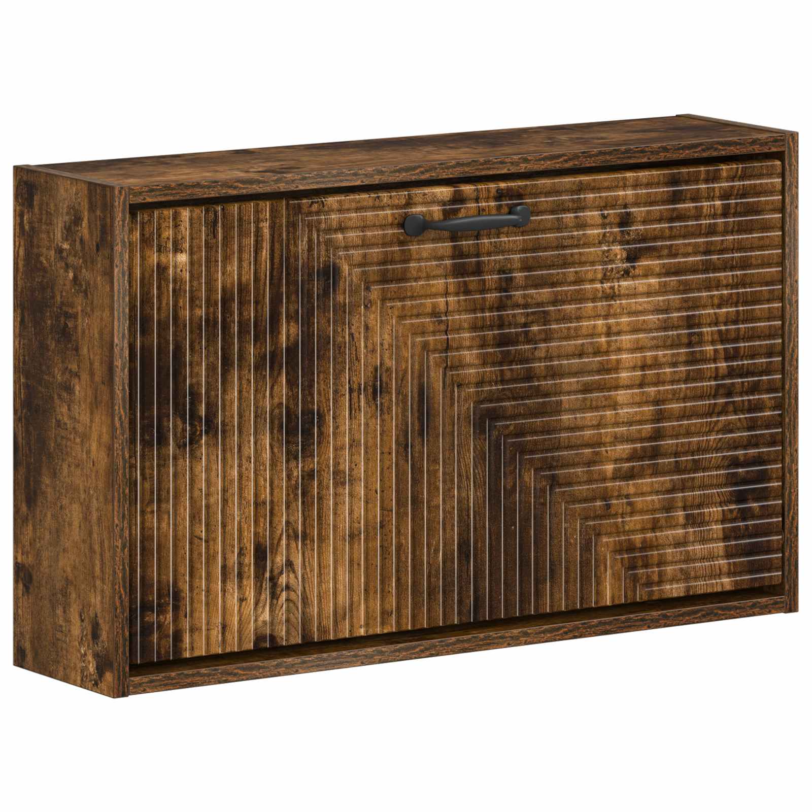 Wandgemonteerde Schoenkast HAARLEM 71 x 17 x 43 cm Bewerkt hout