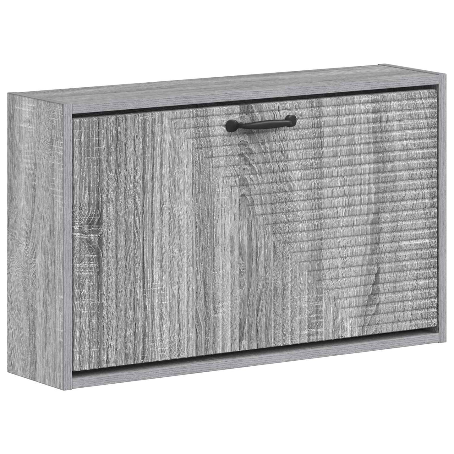 Wandgemonteerde Schoenkast HAARLEM 71 x 17 x 43 cm Bewerkt hout