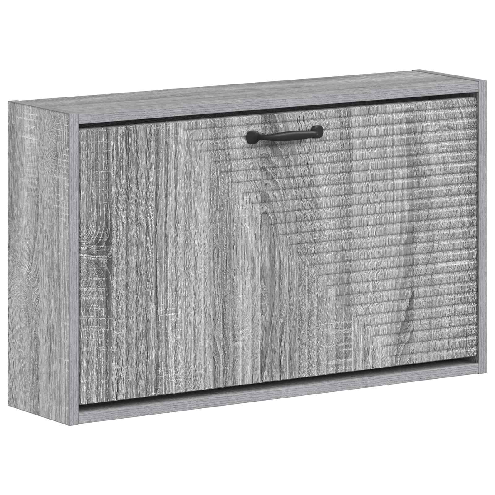 Wandgemonteerde Schoenkast HAARLEM 71 x 17 x 43 cm Bewerkt hout