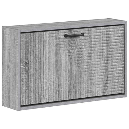 Wandgemonteerde Schoenkast HAARLEM 71 x 17 x 43 cm Bewerkt hout