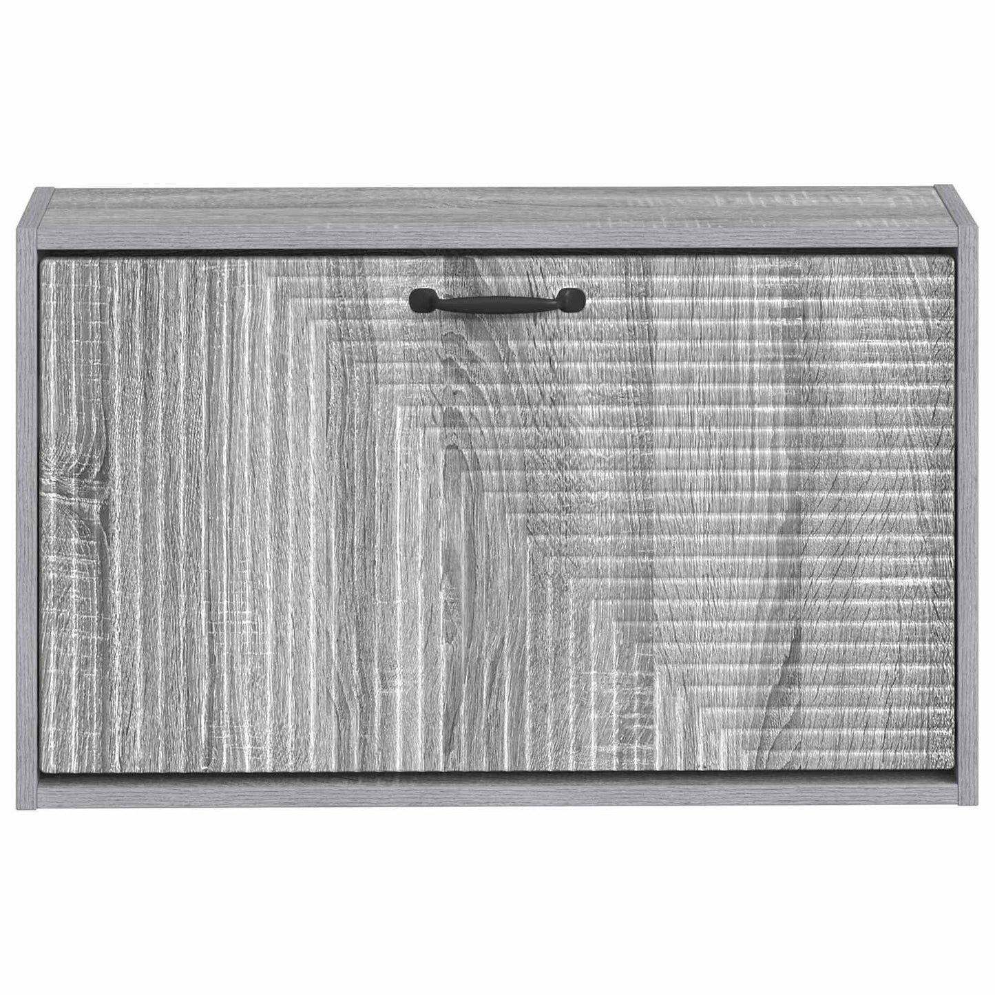 Wandgemonteerde Schoenkast HAARLEM 71 x 17 x 43 cm Bewerkt hout