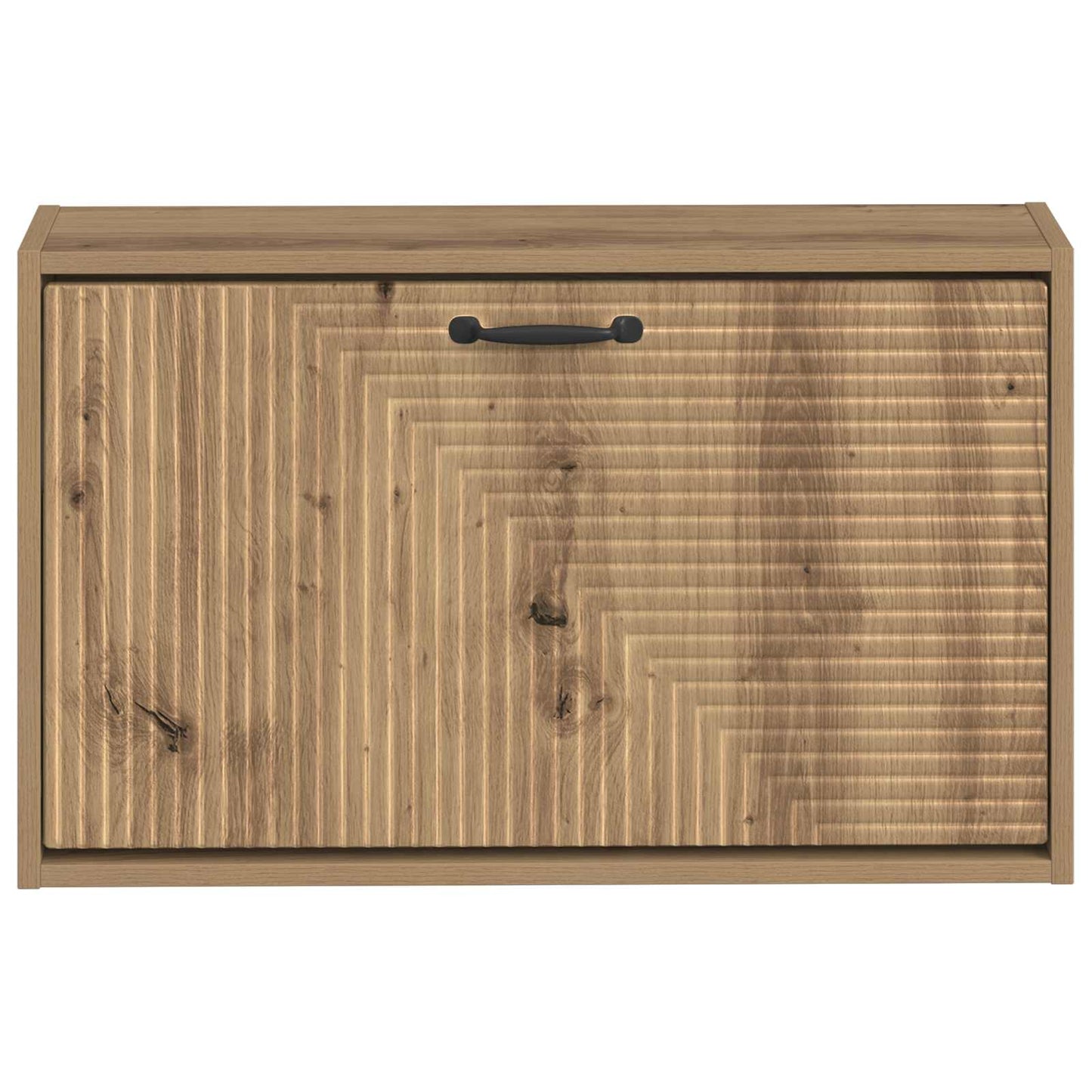 Wandgemonteerde Schoenkast HAARLEM 71 x 17 x 43 cm Bewerkt hout