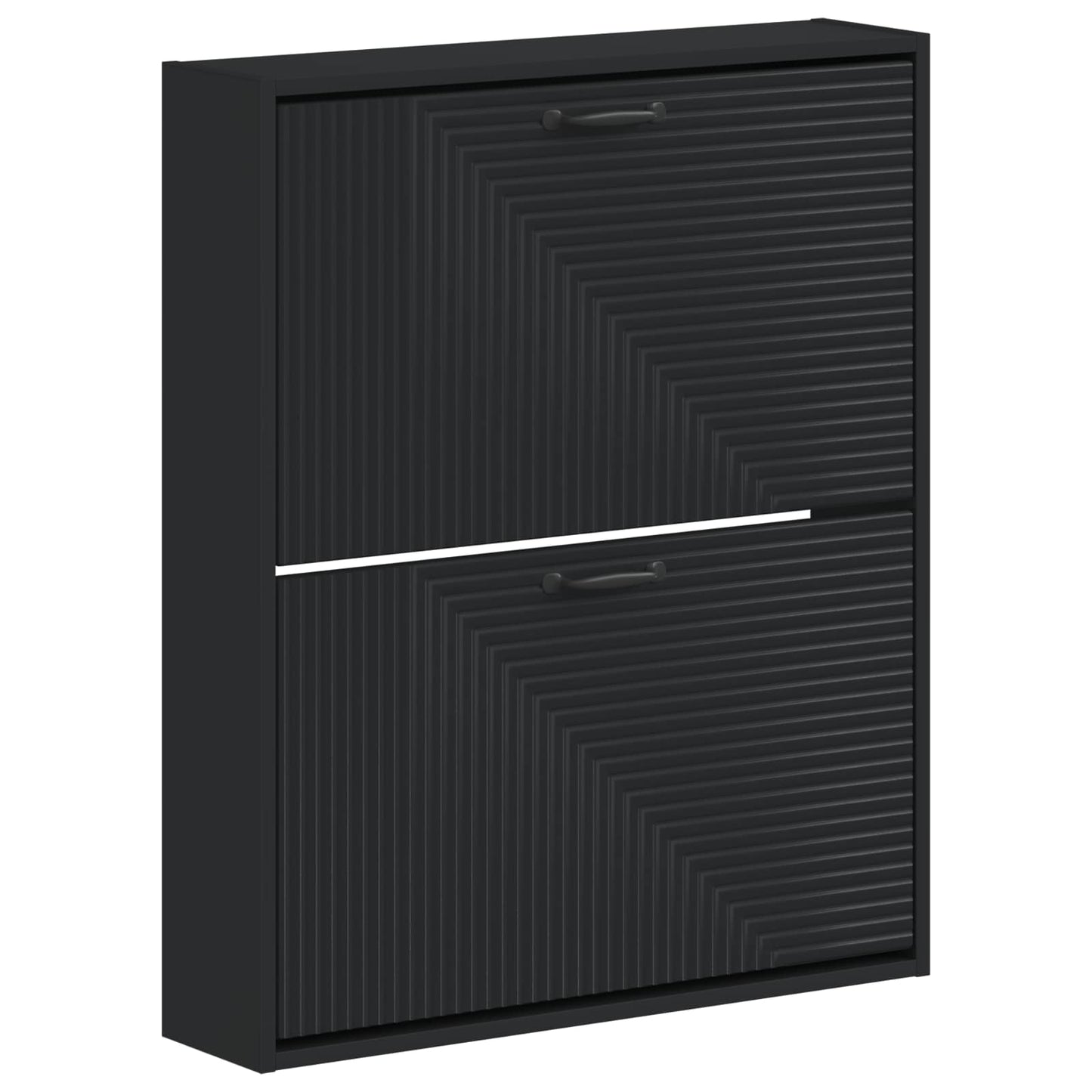 Wandgemonteerde Schoenkast HAARLEM 71 x 17 x 86 cm Bewerkt hout