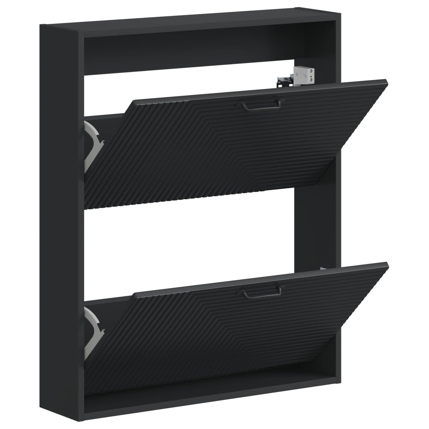 Wandgemonteerde Schoenkast HAARLEM 71 x 17 x 86 cm Bewerkt hout