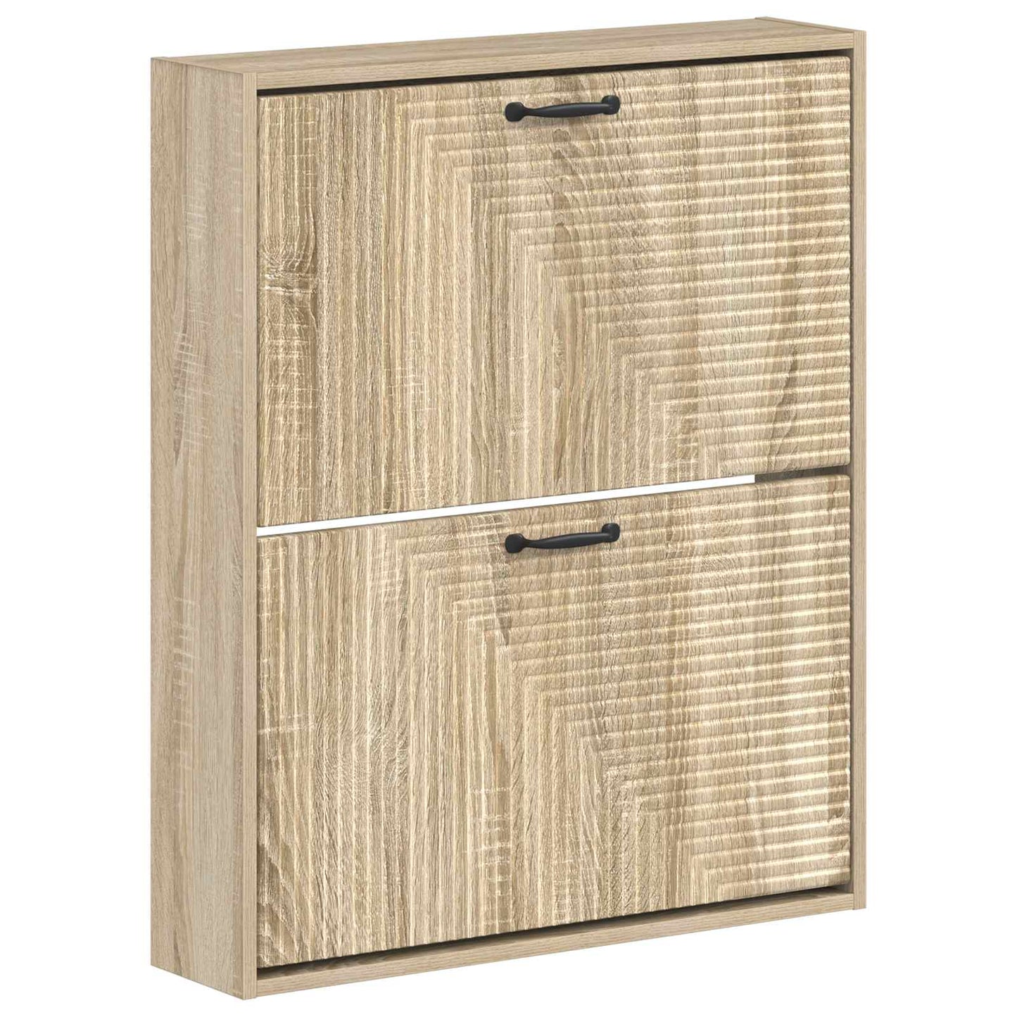 Wandgemonteerde Schoenkast HAARLEM 71 x 17 x 86 cm Bewerkt hout
