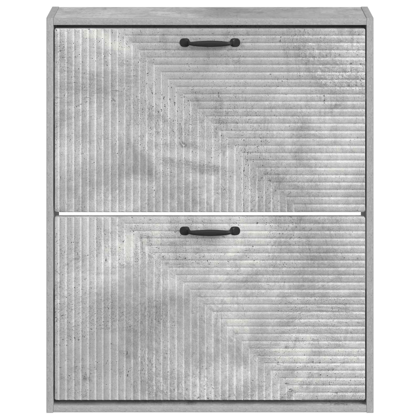 Wandgemonteerde Schoenkast HAARLEM 71 x 17 x 86 cm Bewerkt hout