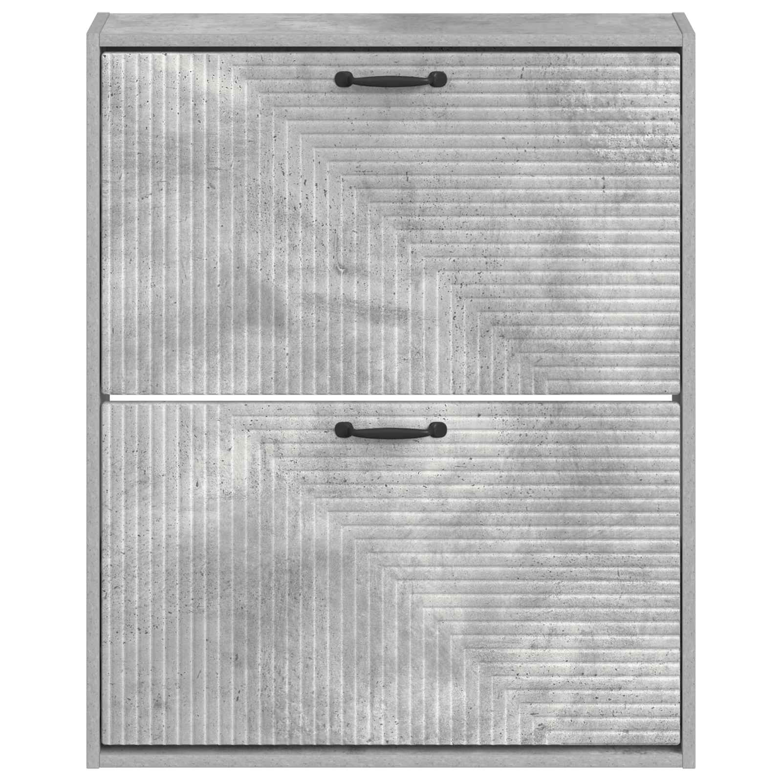 Wandgemonteerde Schoenkast HAARLEM 71 x 17 x 86 cm Bewerkt hout