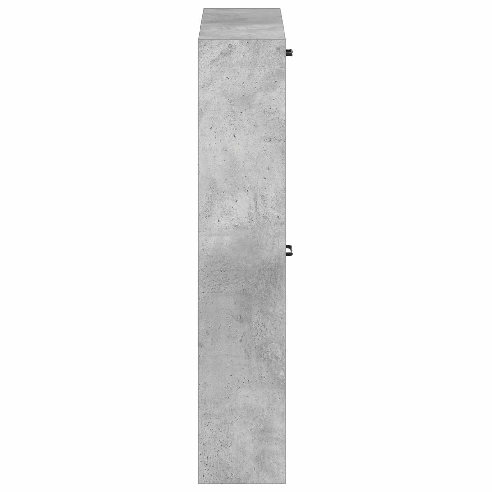 Wandgemonteerde Schoenkast HAARLEM 71 x 17 x 86 cm Bewerkt hout