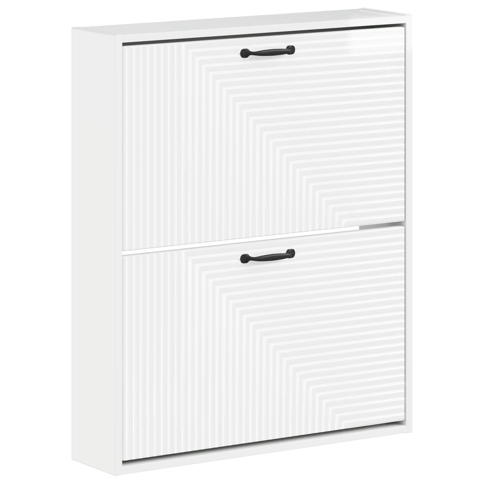 Wandgemonteerde Schoenkast HAARLEM 71 x 17 x 86 cm Bewerkt hout