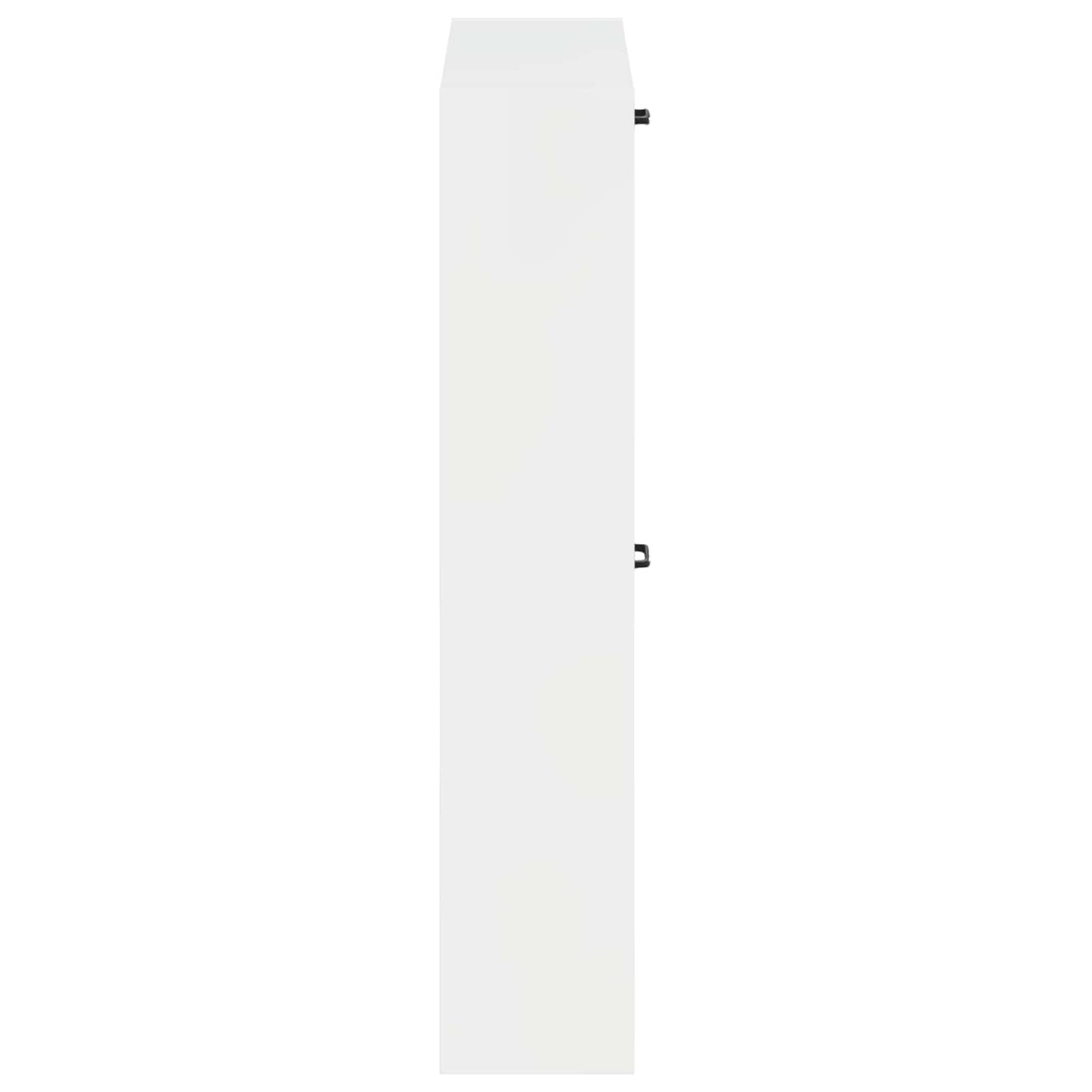 Wandgemonteerde Schoenkast HAARLEM 71 x 17 x 86 cm Bewerkt hout