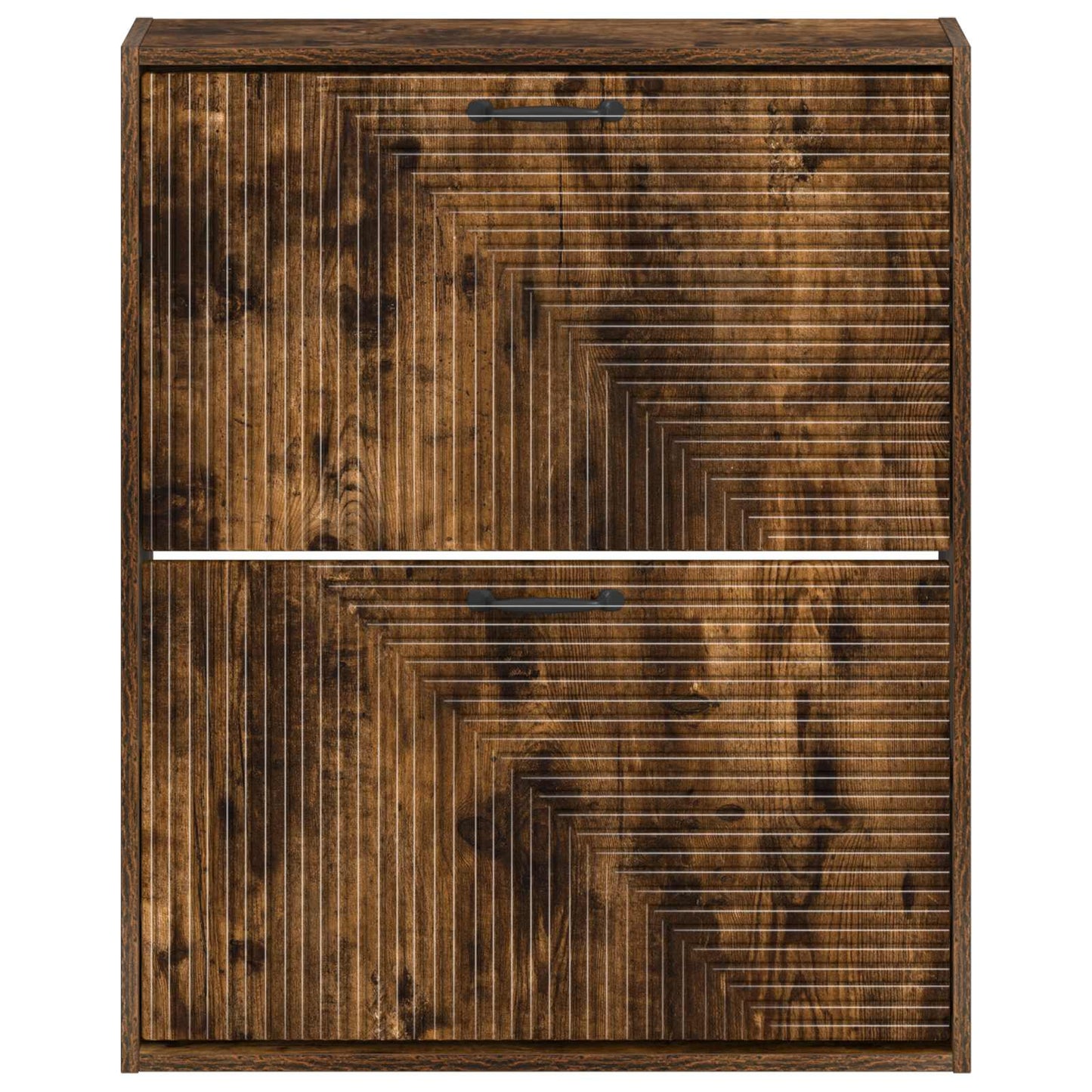 Wandgemonteerde Schoenkast HAARLEM 71 x 17 x 86 cm Bewerkt hout