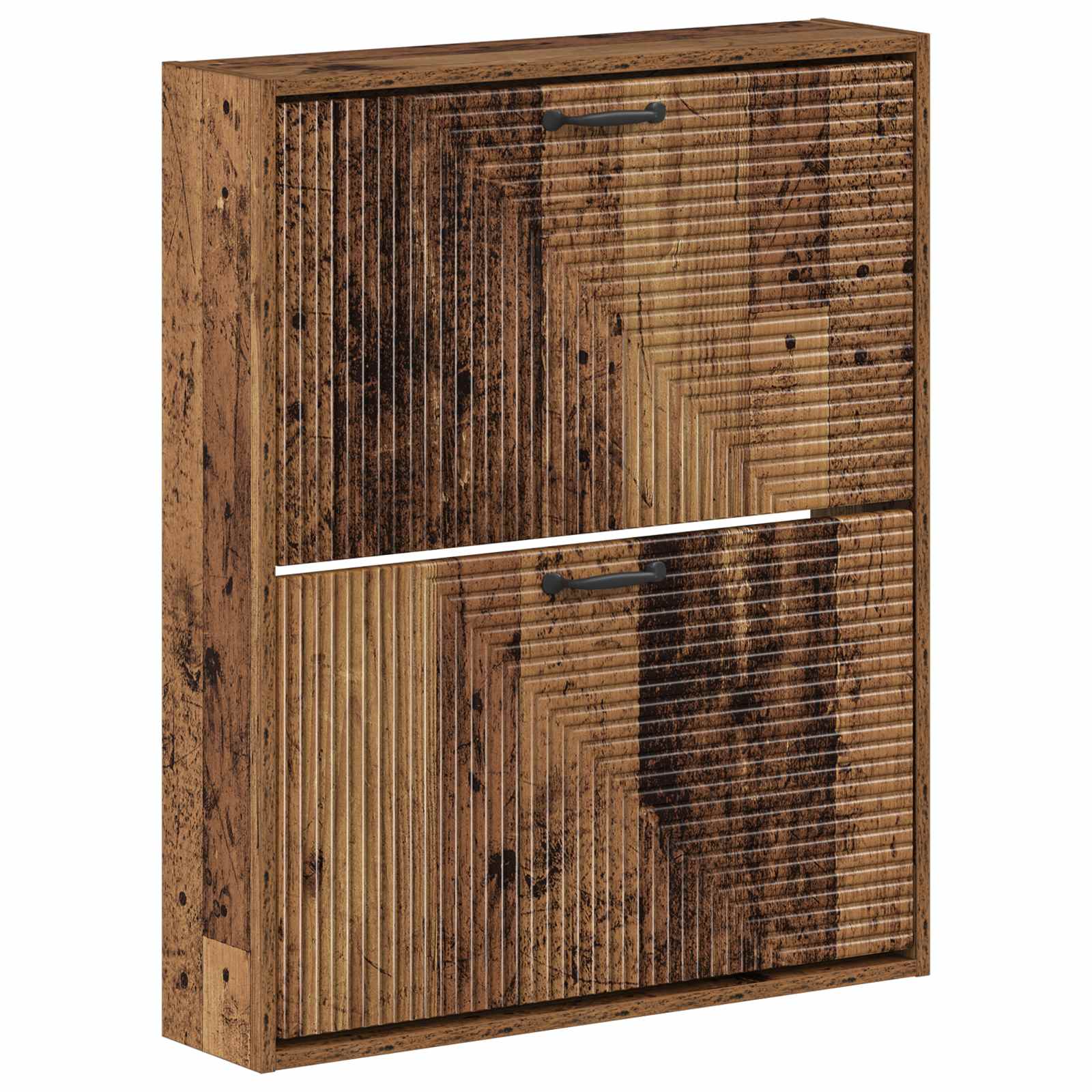 Wandgemonteerde Schoenkast HAARLEM 71 x 17 x 86 cm Bewerkt hout