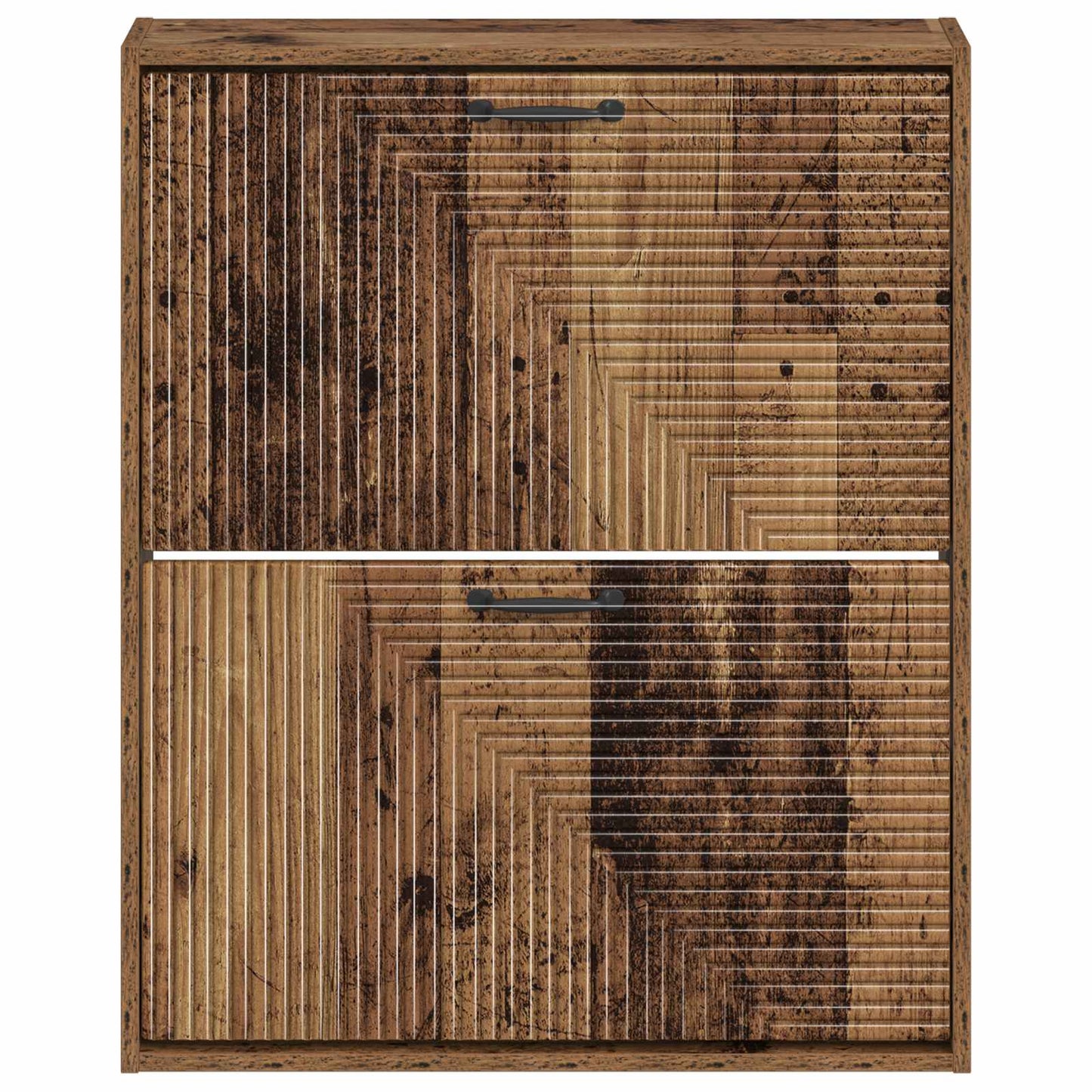 Wandgemonteerde Schoenkast HAARLEM 71 x 17 x 86 cm Bewerkt hout