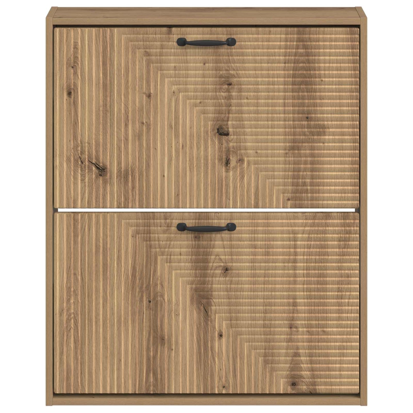 Wandgemonteerde Schoenkast HAARLEM 71 x 17 x 86 cm Bewerkt hout