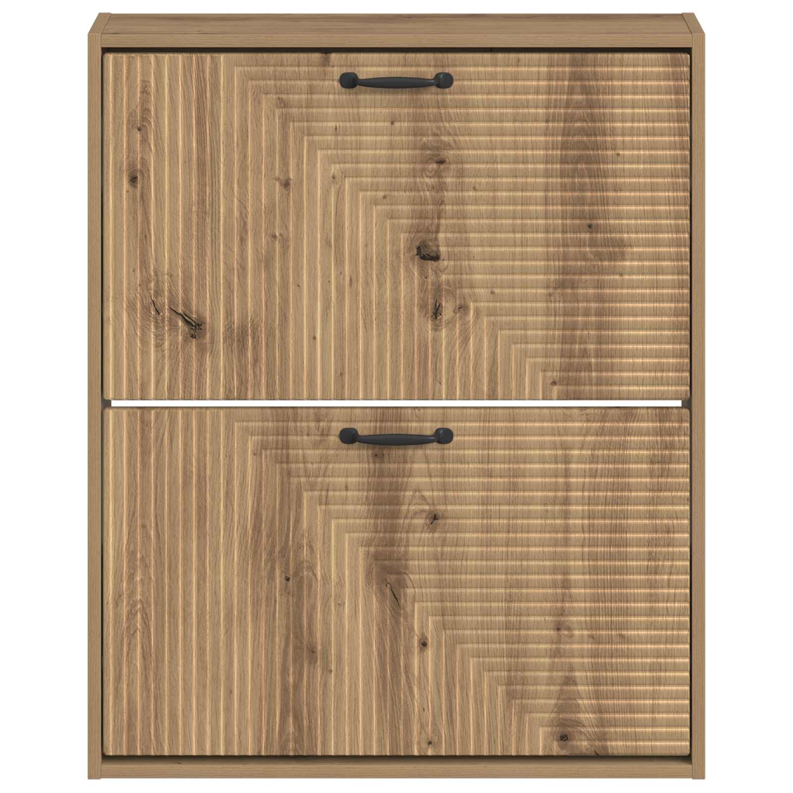 Wandgemonteerde Schoenkast HAARLEM 71 x 17 x 86 cm Bewerkt hout