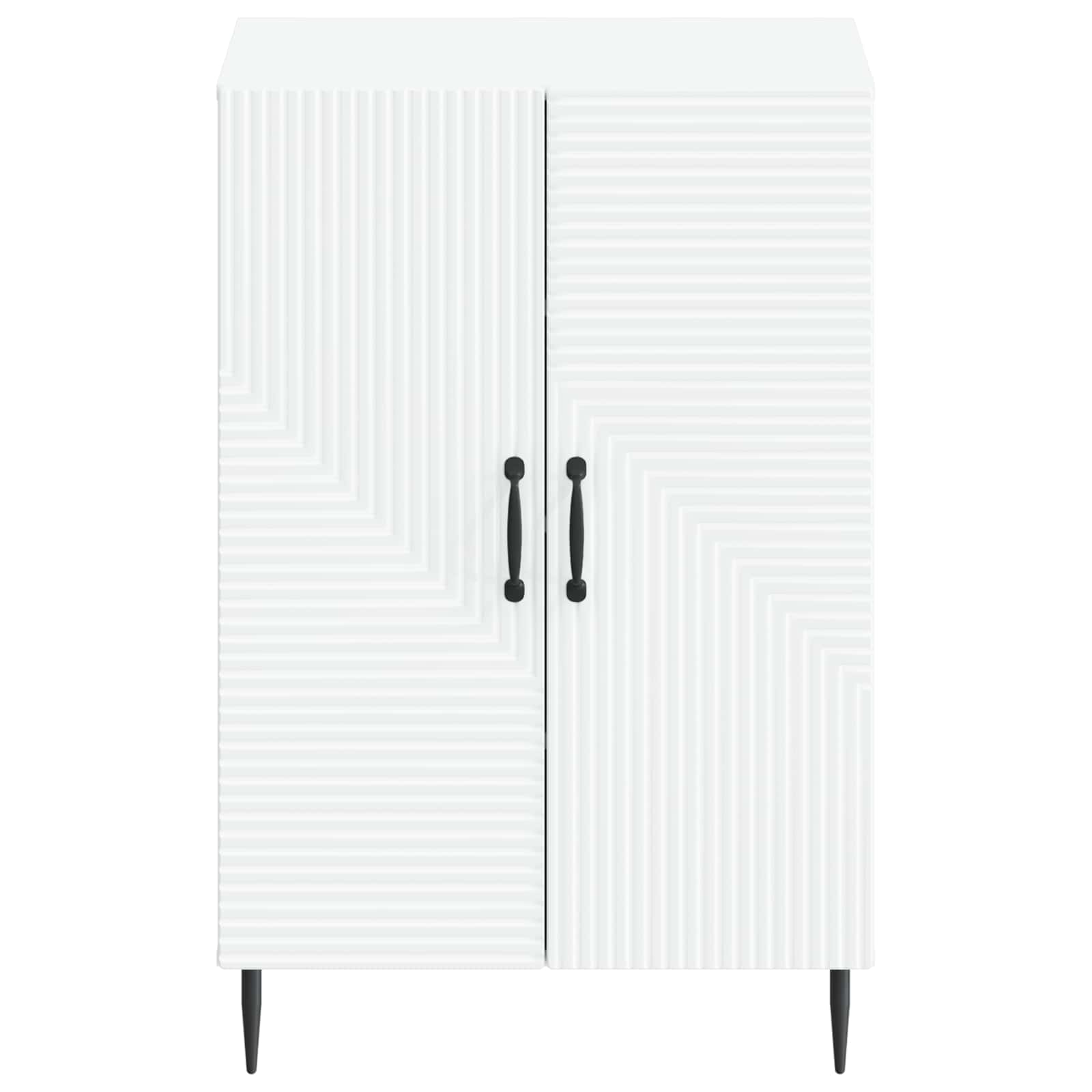 Schoenenkast HAARLEM 59,5 x 39,5 x 89,5 cm Bewerkt hout Wit