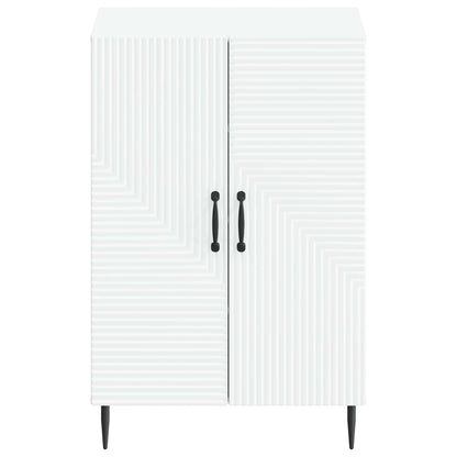 Schoenenkast HAARLEM 59,5 x 39,5 x 89,5 cm Bewerkt hout Wit