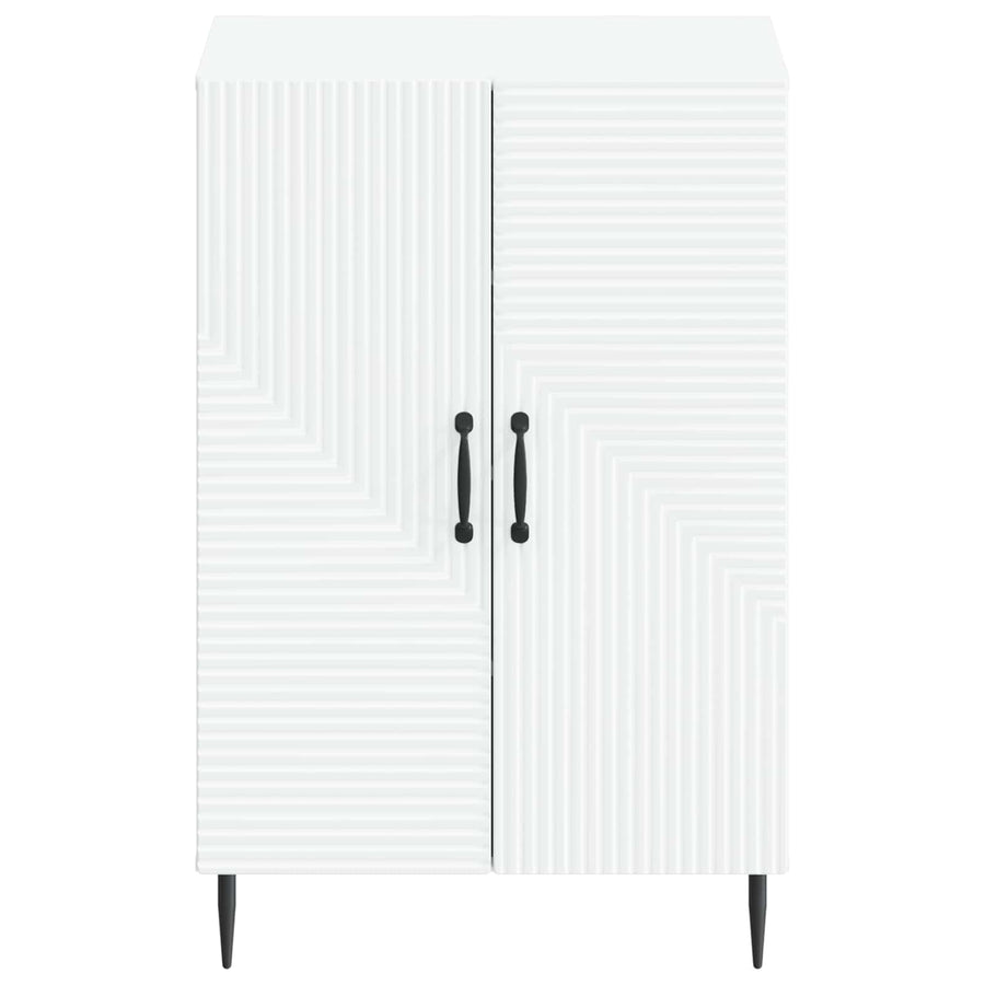 Schoenenkast HAARLEM 59,5 x 39,5 x 89,5 cm Bewerkt hout Wit