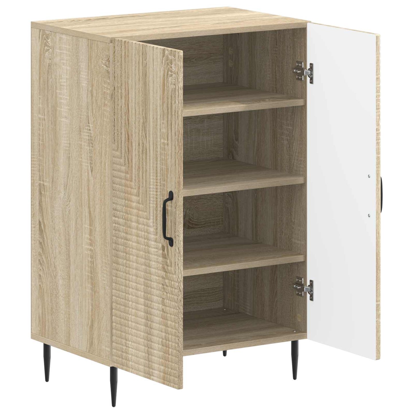 Schoenenkast HAARLEM 59,5 x 39,5 x 89,5 cm Bewerkt hout