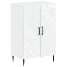 Schoenenkast 59,5x39,5x89,5 cm hoogglans wit