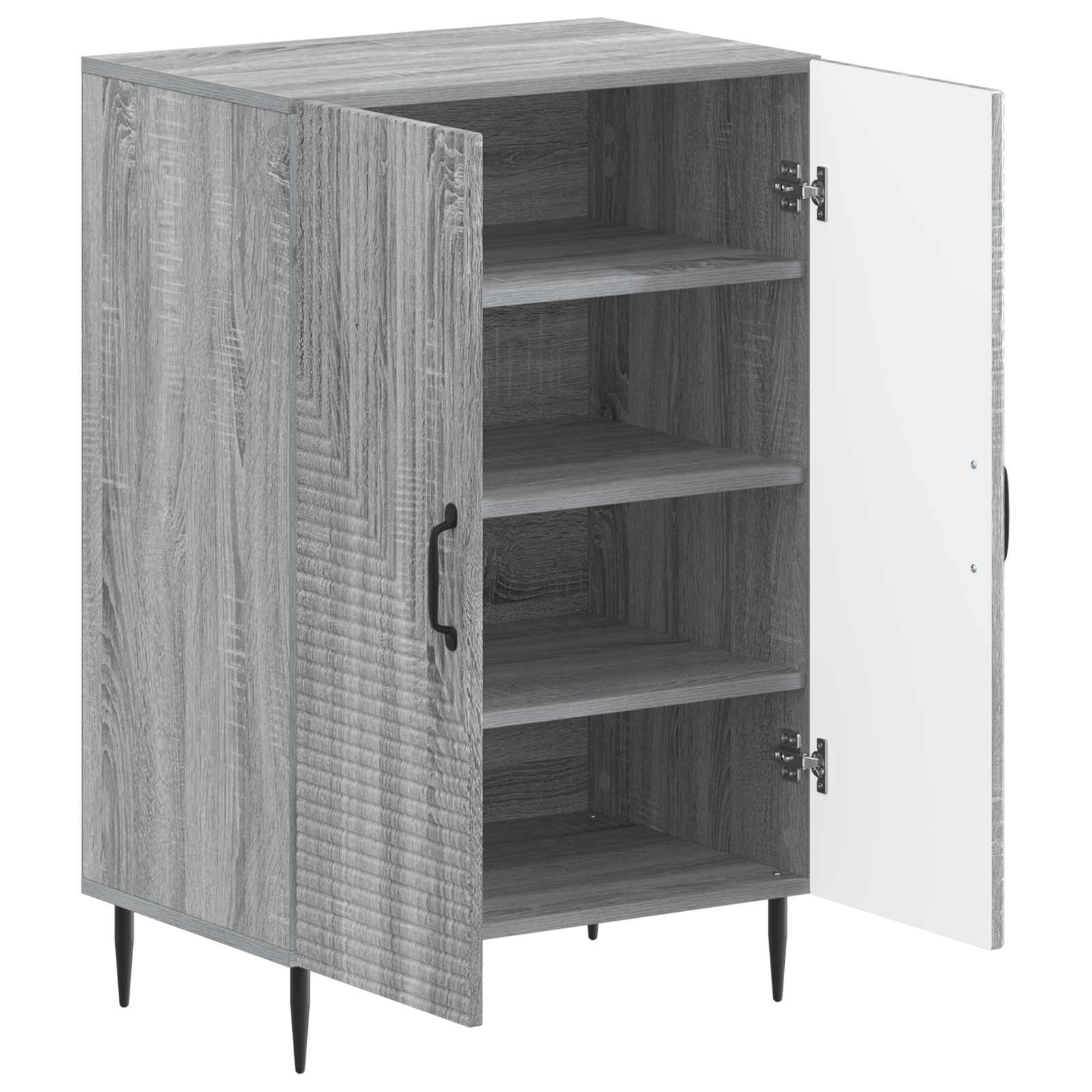 Schoenenkast HAARLEM 59,5 x 39,5 x 89,5 cm Bewerkt hout
