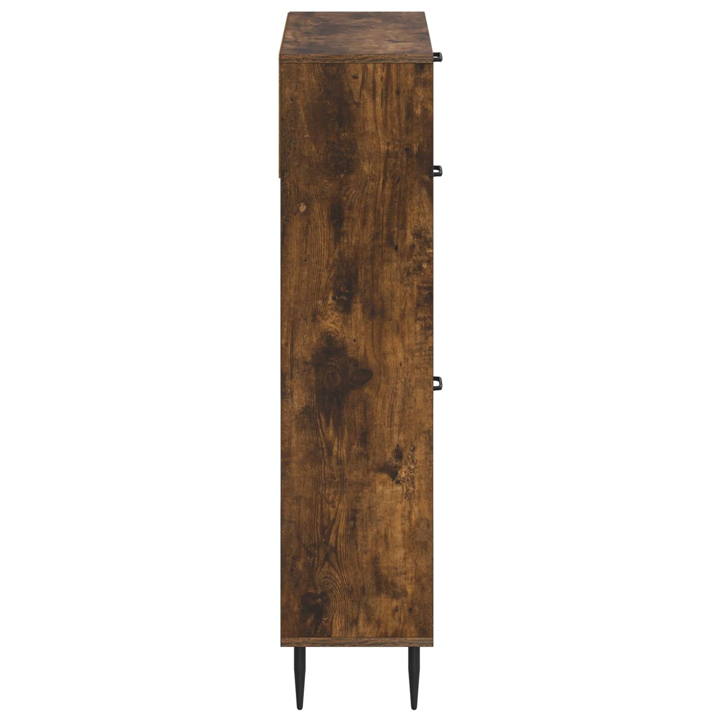 Schoenenkast HAARLEM 78 x 24 x 103 cm Bewerkt hout