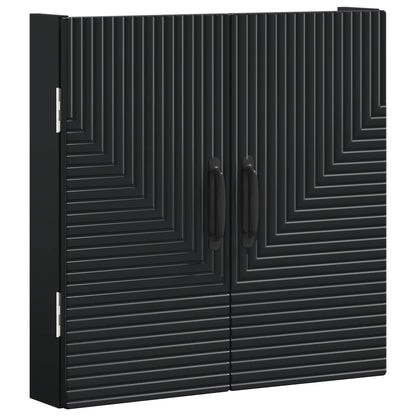 Dartbord Kabinet HAARLEM Zwart 52,5 x 10,5 x 53,5 cm