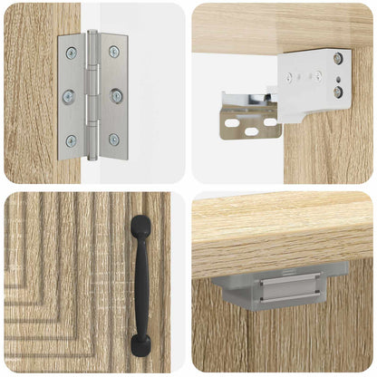 Dartbord Kabinet HAARLEM Sonoma Eiken 52,5 x 10,5 x 53,5 cm