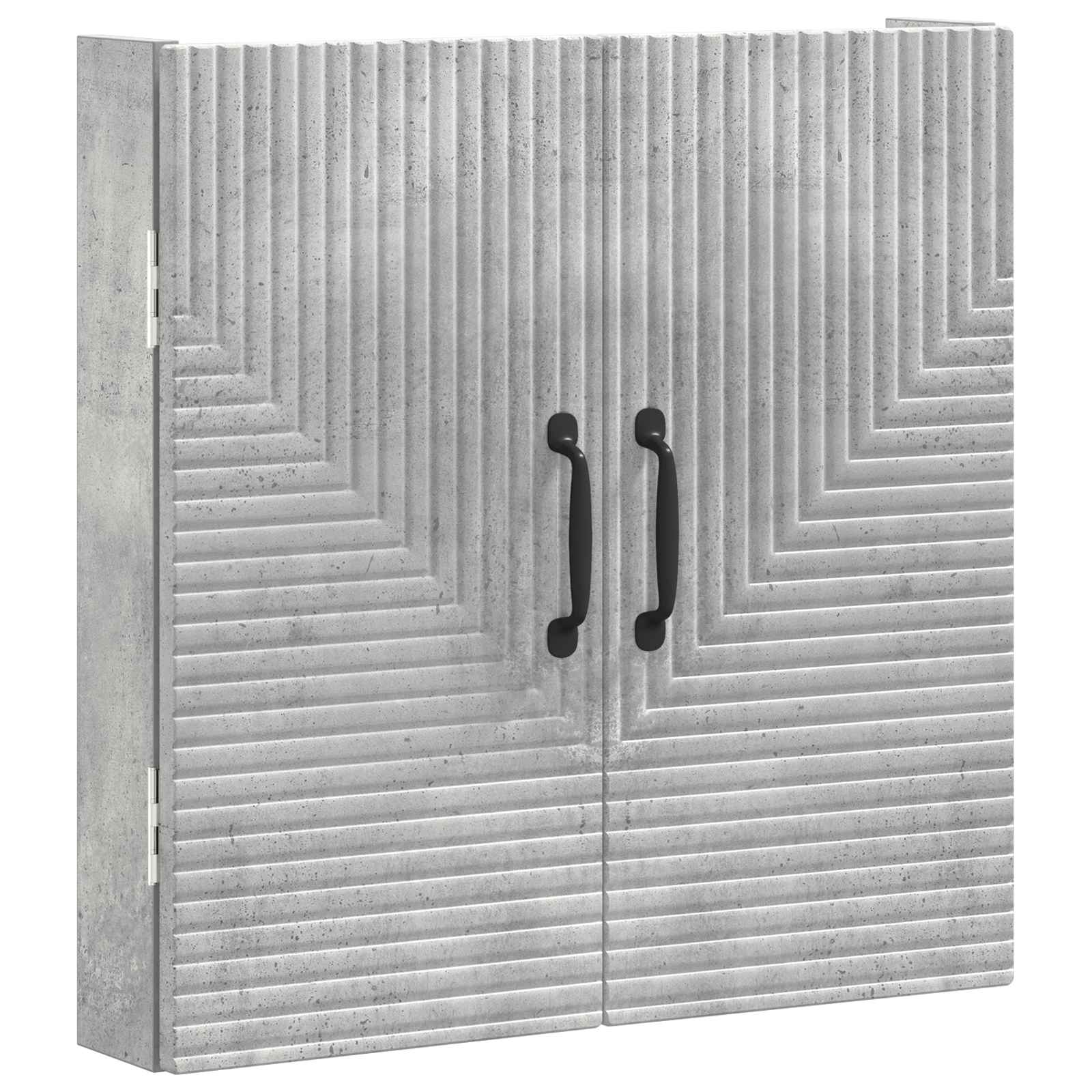 Dartbord Kabinet HAARLEM Betongrijs 52,5 x 10,5 x 53,5 cm