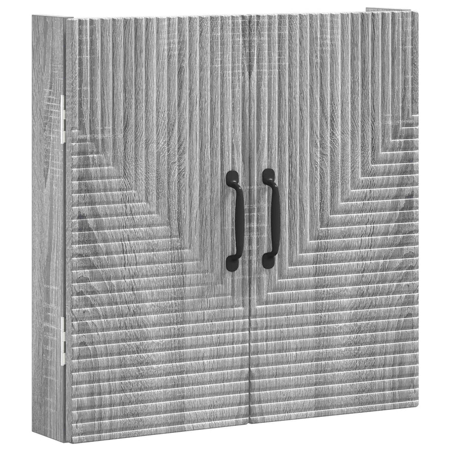Dartbord Kabinet HAARLEM Grijs Sonoma 52,5 x 10,5 x 53,5 cm