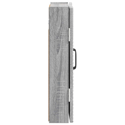 Dartbord Kabinet HAARLEM Grijs Sonoma 52,5 x 10,5 x 53,5 cm