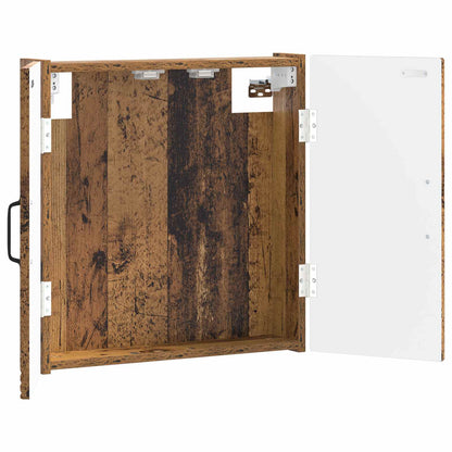 Dartbord Kabinet HAARLEM Oud hout 52,5 x 10,5 x 53,5 cm