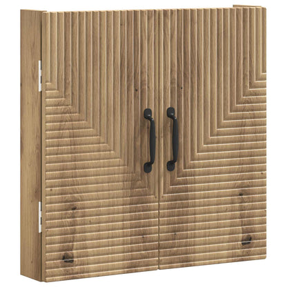 Dartbord Kabinet HAARLEM Artisanaal eiken 52,5 x 10,5 x 53,5 cm
