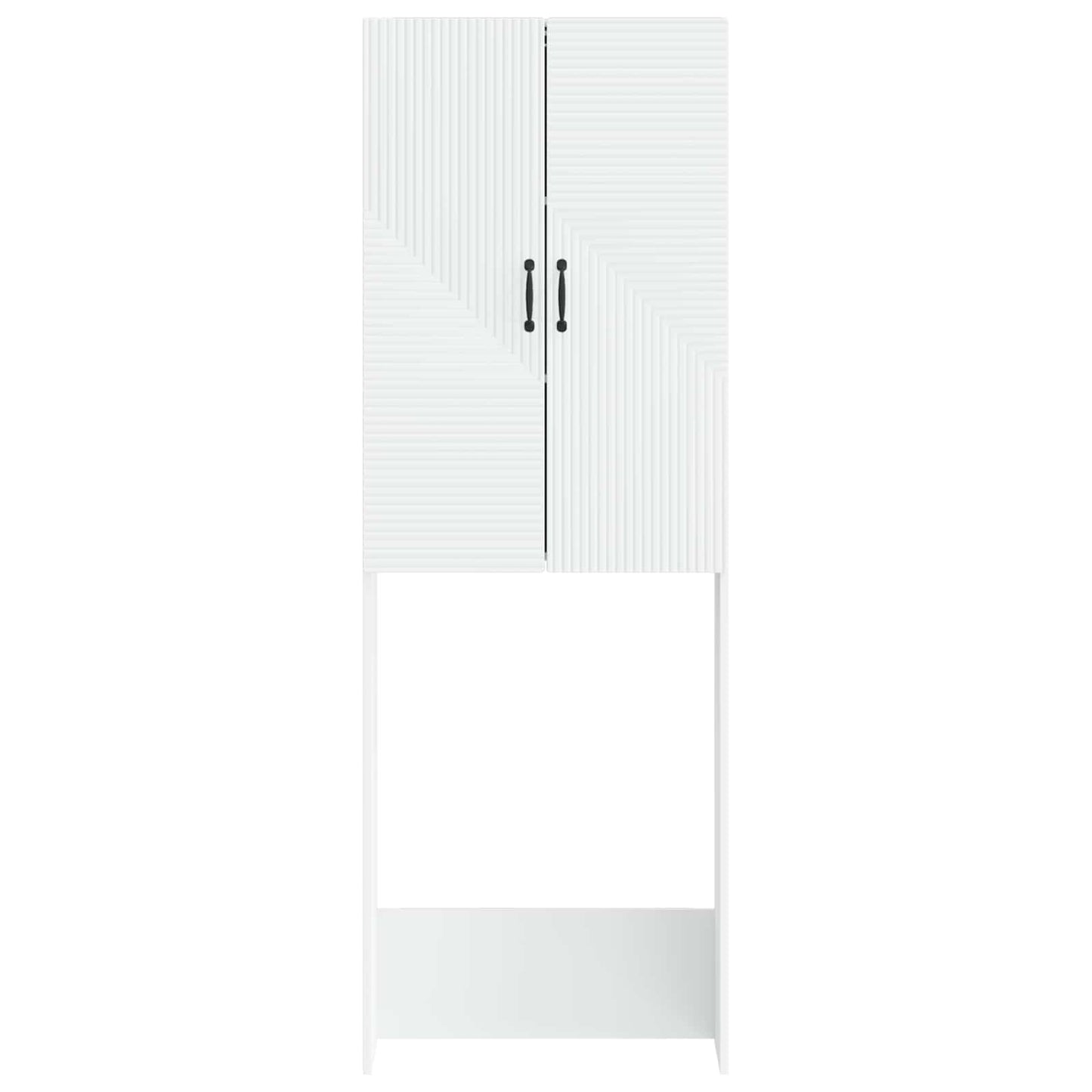 Toiletkast HAARLEM Wit 66 x 25,5 x 190 cm Bewerkt hout