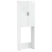 Toiletkast HAARLEM 66x25.5x190 cm hoogglans wit
