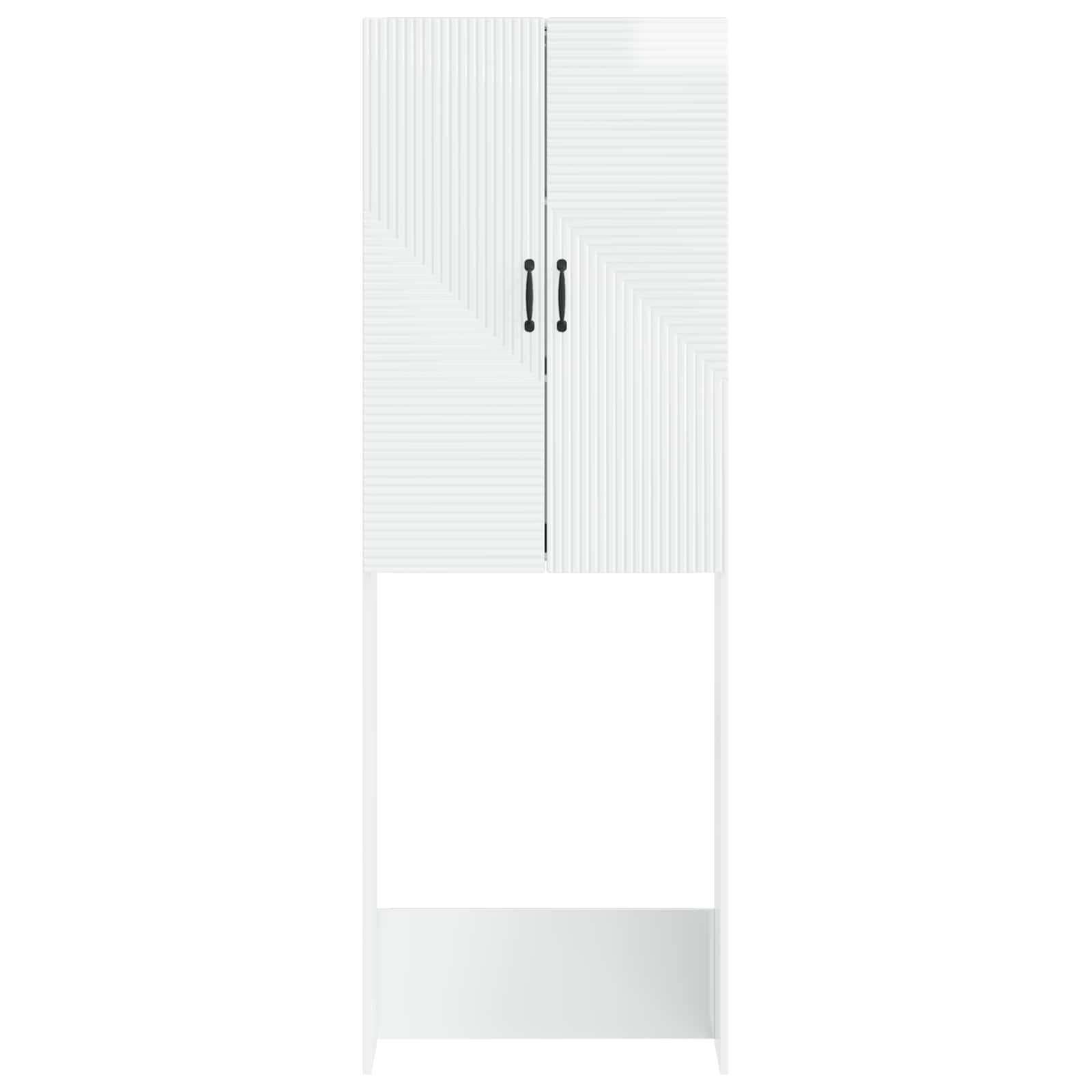 Toiletkast HAARLEM Hoogglans Wit 66 x 25,5 x 190 cm