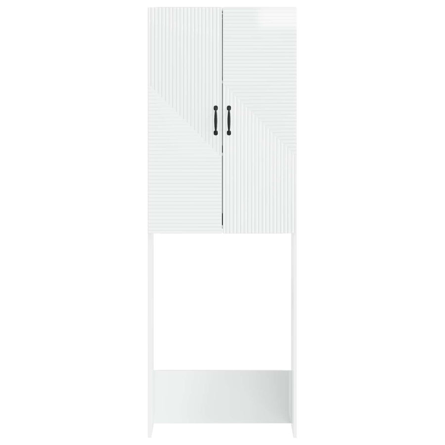 Toiletkast HAARLEM Hoogglans Wit 66 x 25,5 x 190 cm