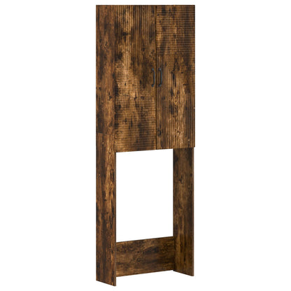 Toiletkast HAARLEM Gerookt eiken 66 x 25,5 x 190 cm
