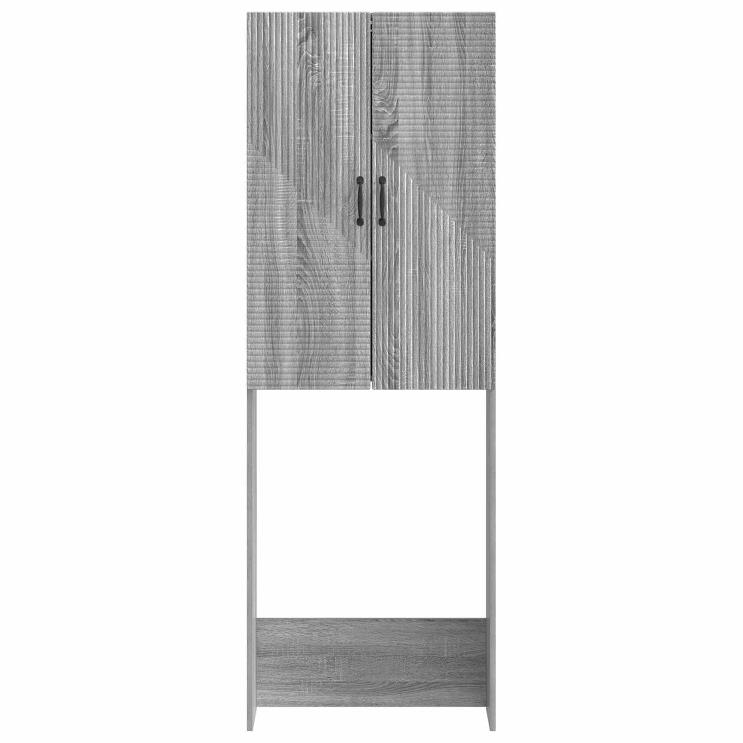Toiletkast HAARLEM Grijs Sonoma 66 x 25,5 x 190 cm Bewerkt hout