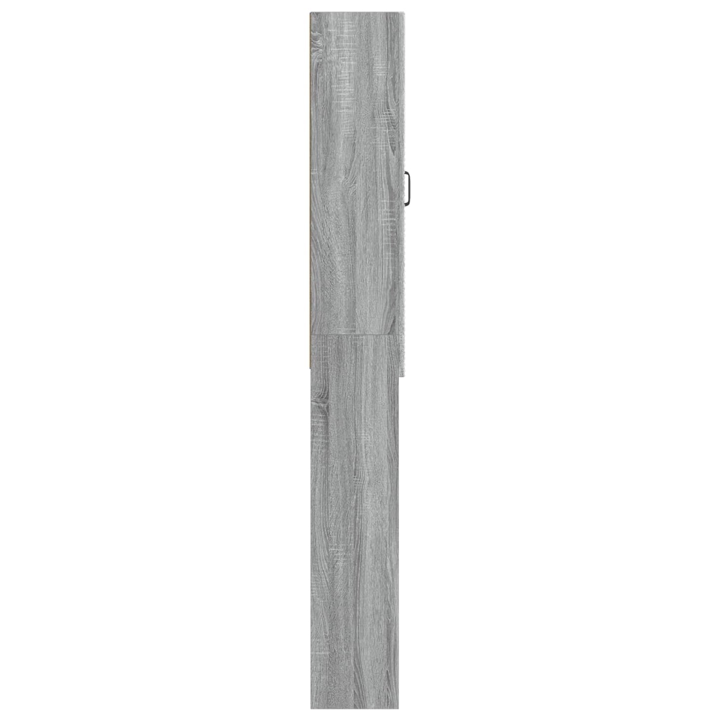 Toiletkast HAARLEM Grijs Sonoma 66 x 25,5 x 190 cm Bewerkt hout